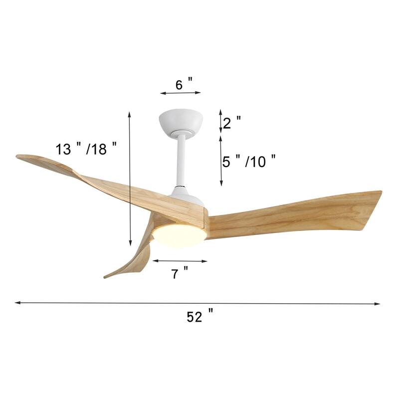 52"Ceiling Fan Light