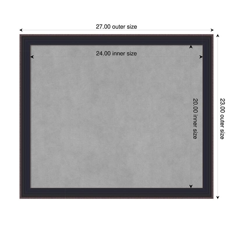 Amanti Art Havana Black Bronze Framed - 27 x 23 in