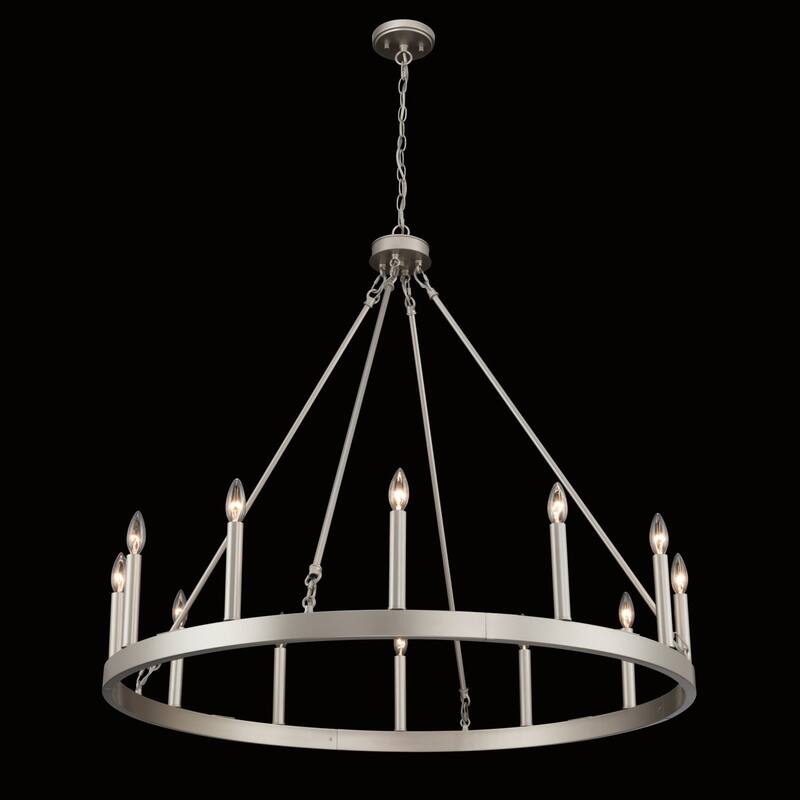 Acroma 12-light Modern Farmhouse Candle-Style Ceiling Lighting for Dining Room