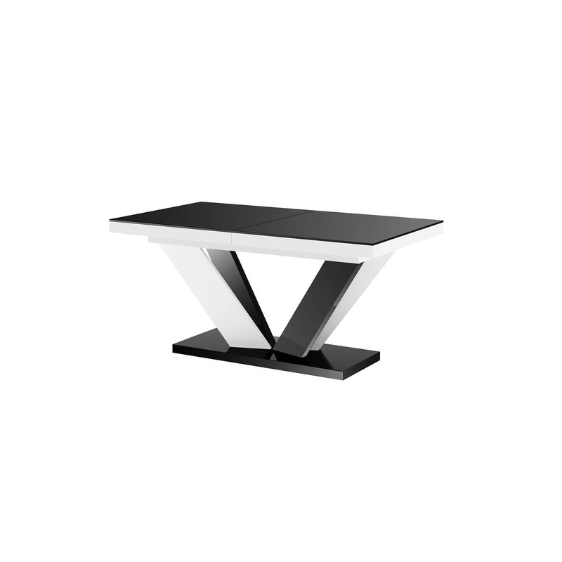VVR Homes DIVA 2 Extendable Dining Table Option 1