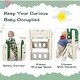 preview thumbnail 8 of 33, Kids Slide Playset Structure,Freestanding Castle Crawling Playhouse