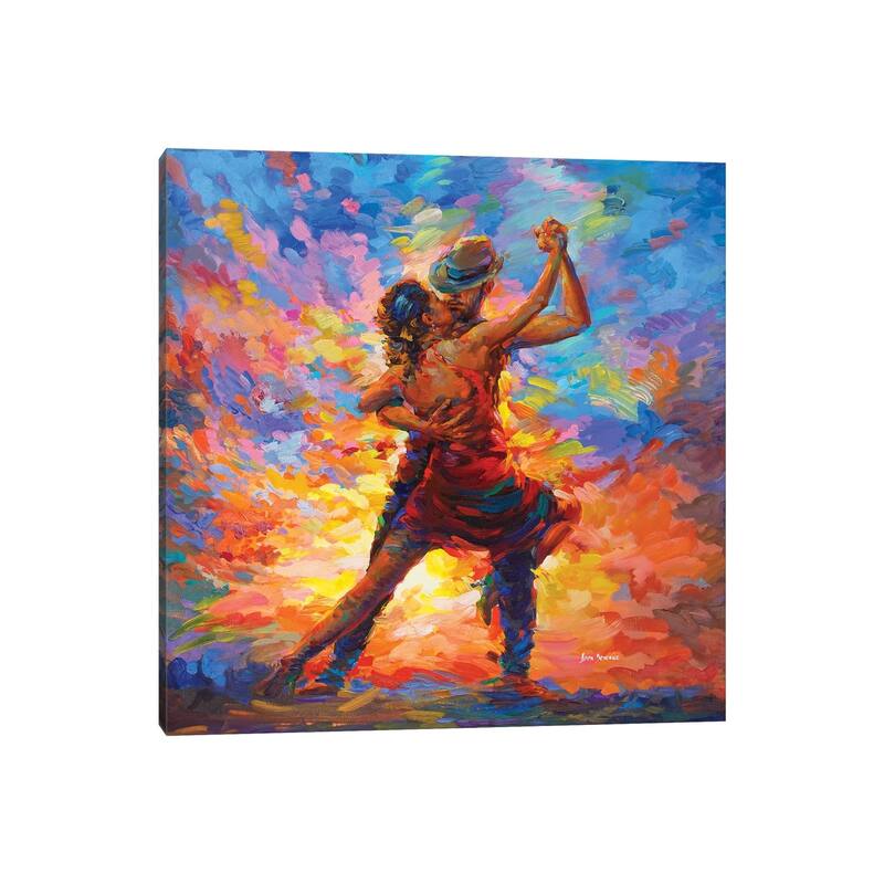 iCanvas "Tango Art" by Leon Devenice Canvas Print