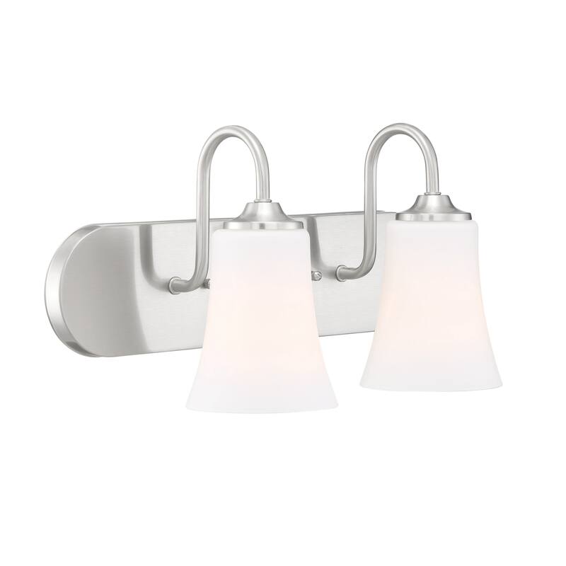 Craftmade Gwyneth 2 Light 18" Wide Bathroom Vanity Light with Frosted