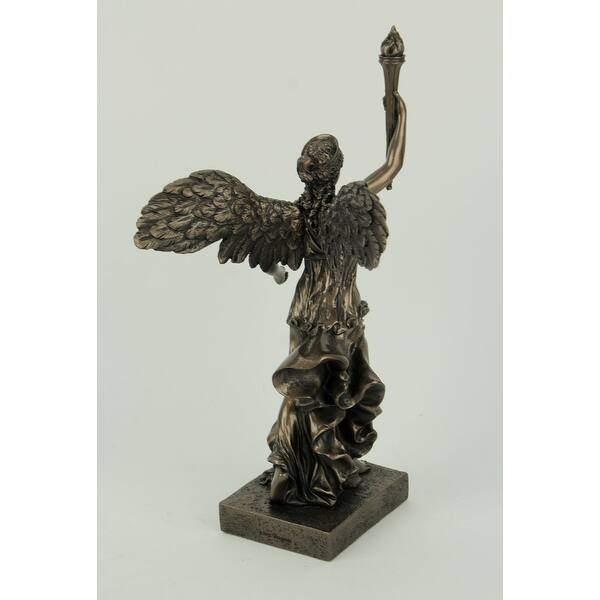 Nike Winged Greek Goddess Of Victory Raising Torch Statue 10 75 X 5 5 X 4 5 Inches Overstock 28131947 Goddess athena statue outside austrian parliament. nike winged greek goddess of victory raising torch statue 10 75 x 5 5 x 4 5 inches