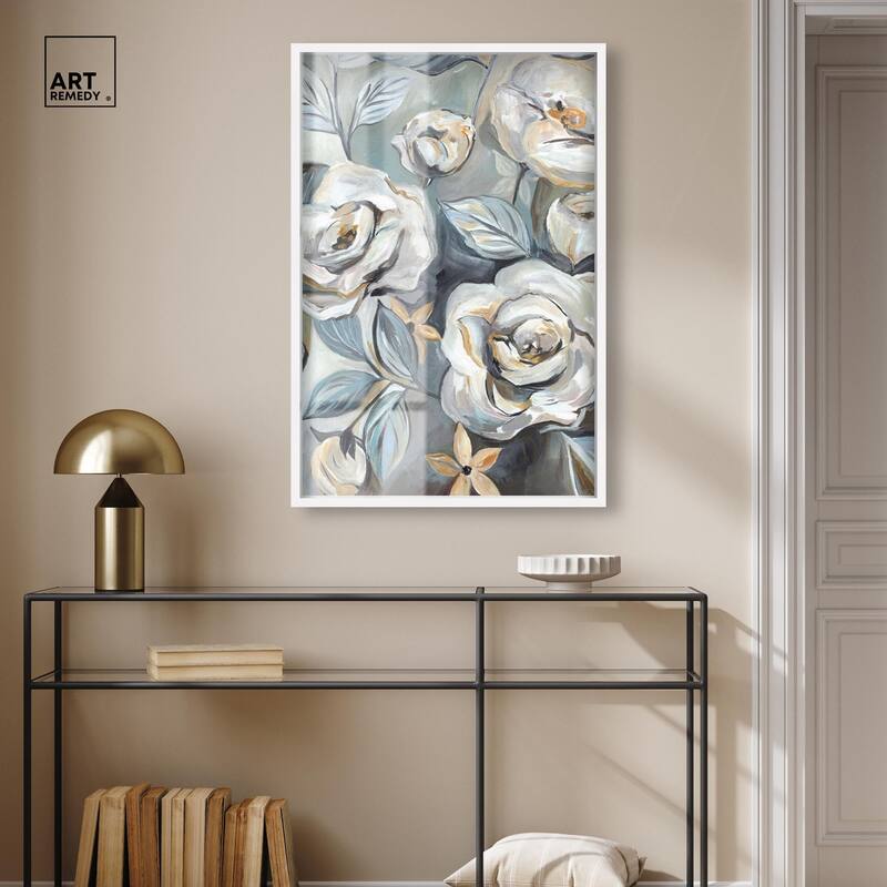 Grey Delight Shadowbox by Art Remedy