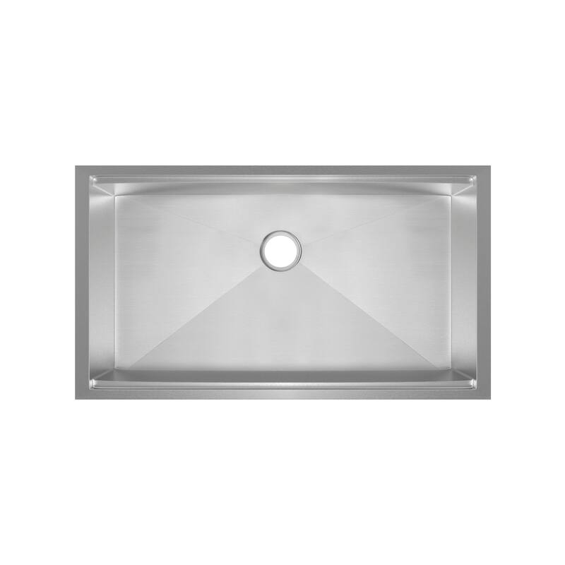 Rivage 33 x 19 Single Basin Undermount Kitchen Workstation Sink - 33 x 19