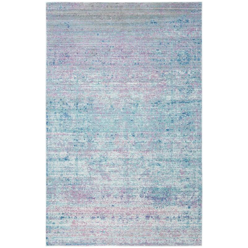 SAFAVIEH Valencia Vezira Boho Distressed Rug