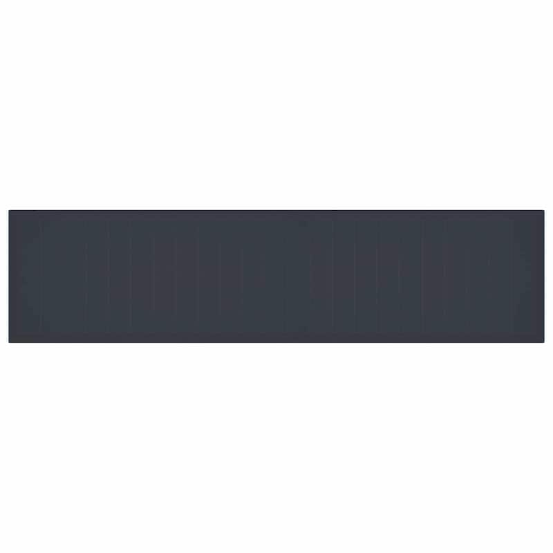 vidaXL Garden Dining Set with Cushions 17 pcs Anthracite PP