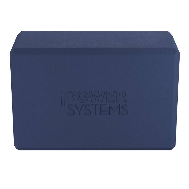 Power Systems Lightweight Yoga Block for Stretching & Pilates
