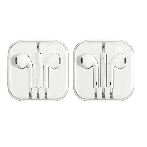 Apple Earpods 3 5 Mm W Microphone 2 Pack In Bulk Packaging Refurbished Overstock