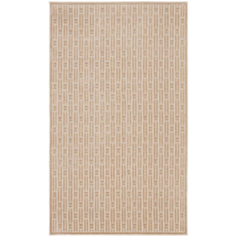 Nourison Washable Charm Indoor only Modern Geometric Area Rug