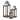 A&B Home Natural and Silver Wood Lanterns (Set of 3)
