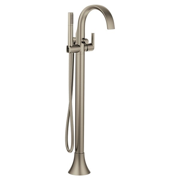 Moen S3105 Doux Floor Mounted Tub Filler with Built-In Diverter