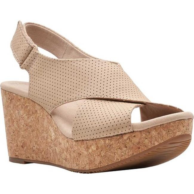 clarks collection wedge sandals