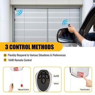 100W Automatic Garage Roll Up Roller Door Opener Motor w/ Remote Control