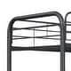 preview thumbnail 6 of 9, Furniture Triple Bunk Bed, Twin/Twin/Twin, black