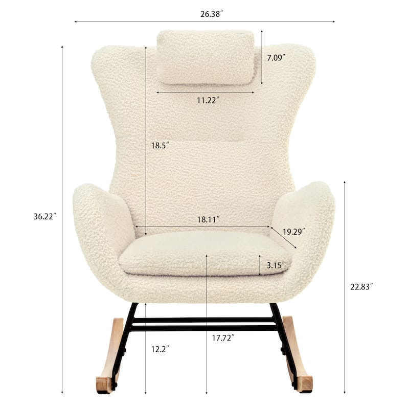 Rocking Chair Nursery - Beige