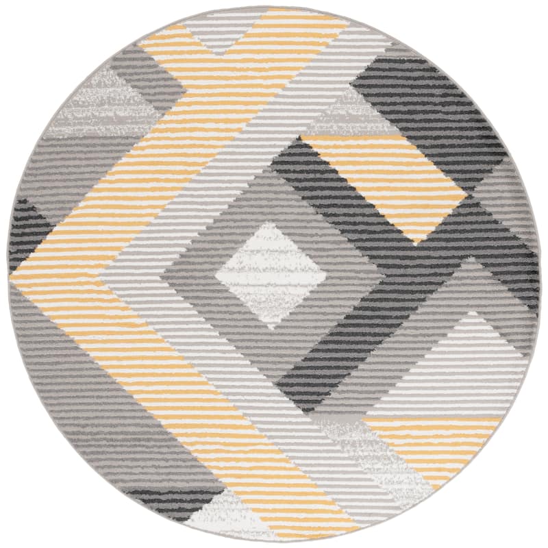 SAFAVIEH Pyramid Sadeta Mercy Modern Geometric Rug