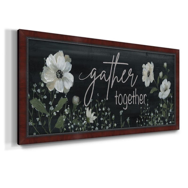 Gather Together Premium Framed Canvas- Ready to Hang