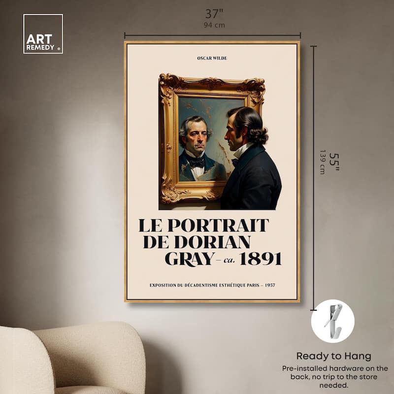 Decadent World of Dorian Gray Canvas by Art Remedy