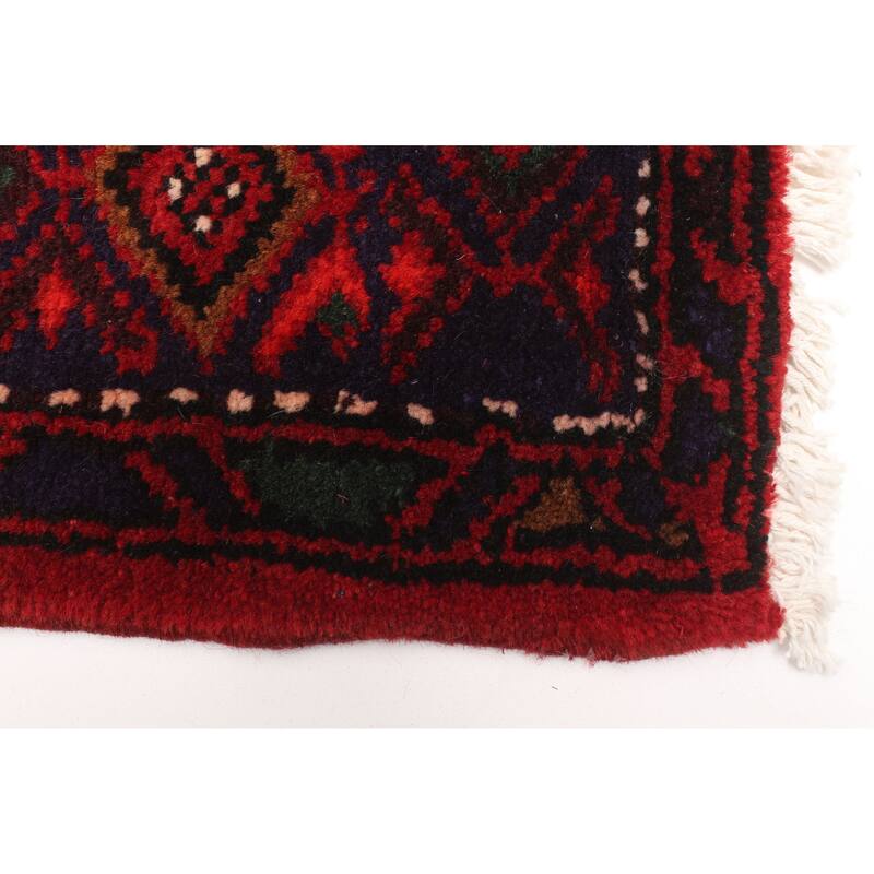 ECARPETGALLERY Hand-knotted Anadol Red Wool Rug - 4'9 x 7'5