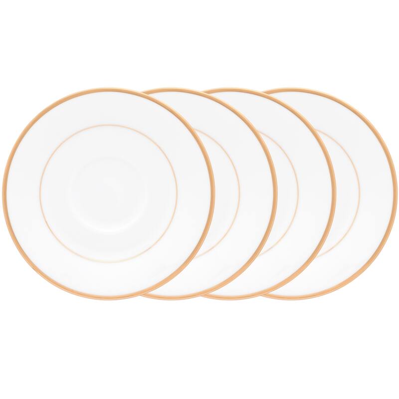 Noritake Heritage Set of 4 Saucers, 6"