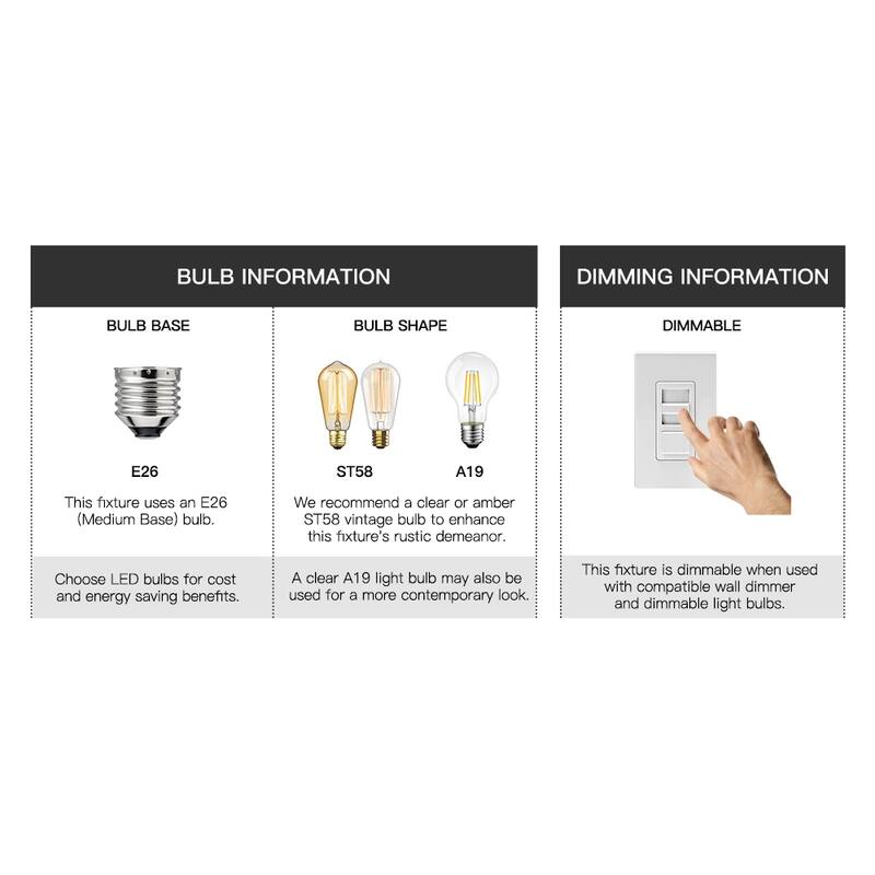 2-Light Natural Iron and Distressed Faux Wood Industrial Farmhouse Semi-Flush Mount Ceiling Light - 13'' W