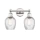 Option Polished Nickel / Clear Spiral Fluted