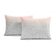 preview thumbnail 10 of 18, Lush Decor Glitter Ombre Metallic Print Comforter Set