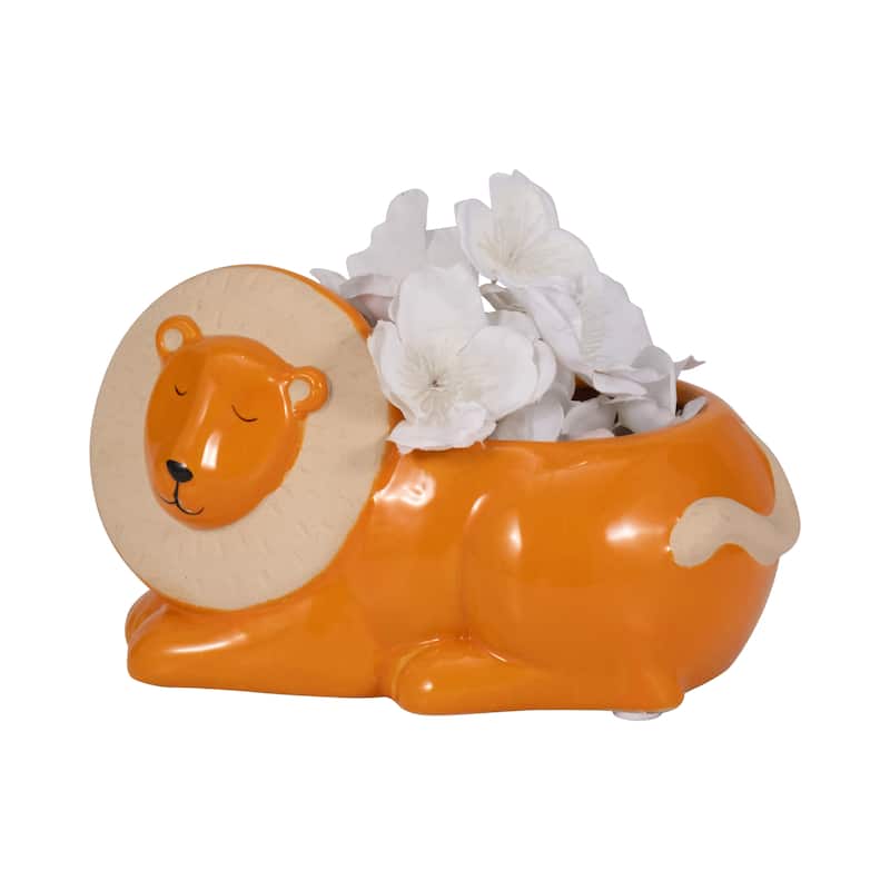 Sagebrook Home Planter, Novelty Animal Shape