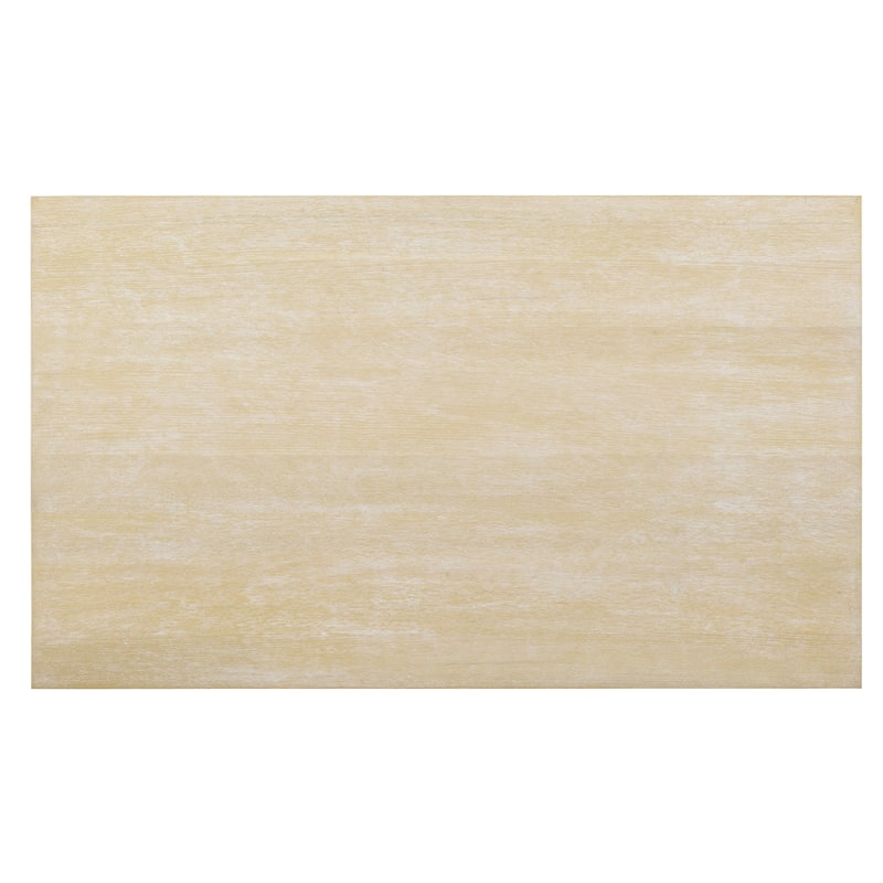 Amonia Urban Style Wired White Finish Wood Turned-Leg Dining Table