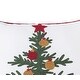 preview thumbnail 2 of 2, Christmas Tree w/ Ornaments Accent Throw Pillow, 18" x 18"