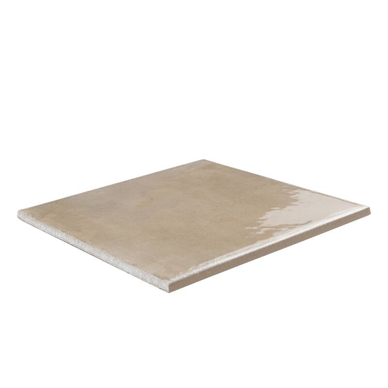 Cadence 8x8 Creamy Beige Porcelain Zellige Square Wall and Floor Tile (12.49 sq ft/case) - 29 Pack