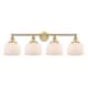 Option Brushed Brass / Matte White