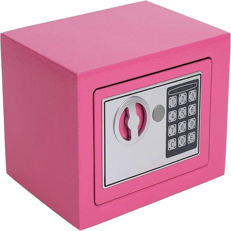 Electronic Security Safe Box - Pink