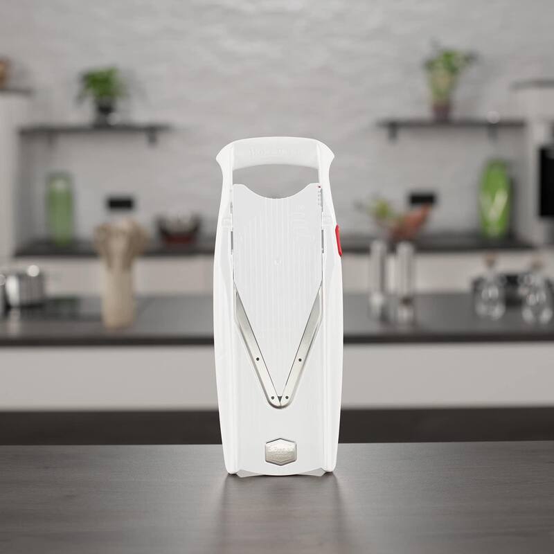 Swissmar V-7000 Borner V-Power Mandoline, White