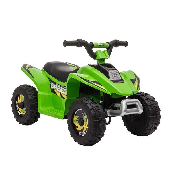 slide 2 of 7, 6V Kids Electric Motorized Quad with Forward/Reverse Switch - Fun and Easy to Ride Green - 2-4 Years