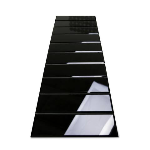 Tilebay 3" x 10" Beveled Edge Mirror Backsplash Kitchen Tiles (55 tiles/ 12 SqFt)