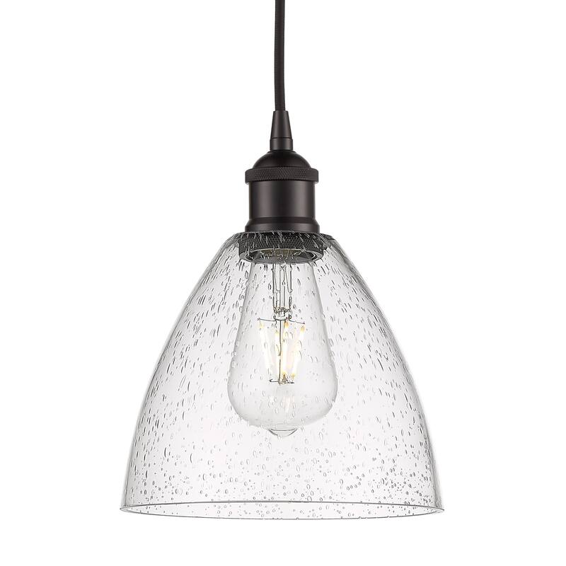 Innovations Lighting 616-1P-10-8 Edison Pendant Edison 8" Wide Mini - Oil Rubbed Bronze / Seedy