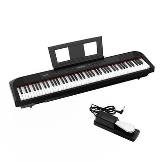 Full Weighted Keyboard Piano 88 Keys With Built-In Speakers, Portable Power Supply