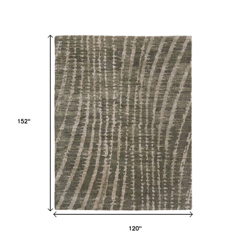 HomeRoots Abstract Industrial Rectangle Area Rug