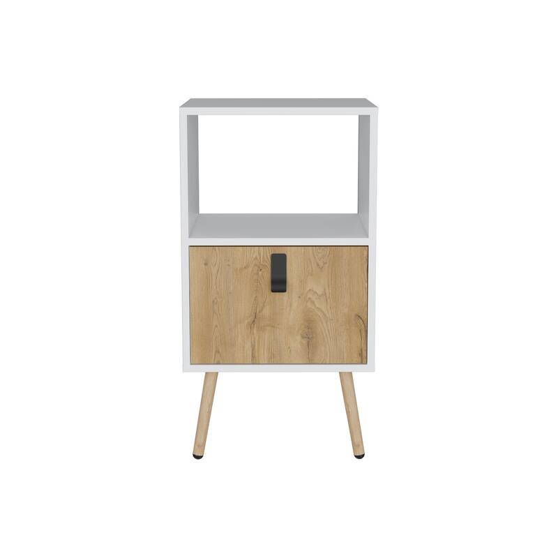 Huna 29" Tall One Drawer Nightstand