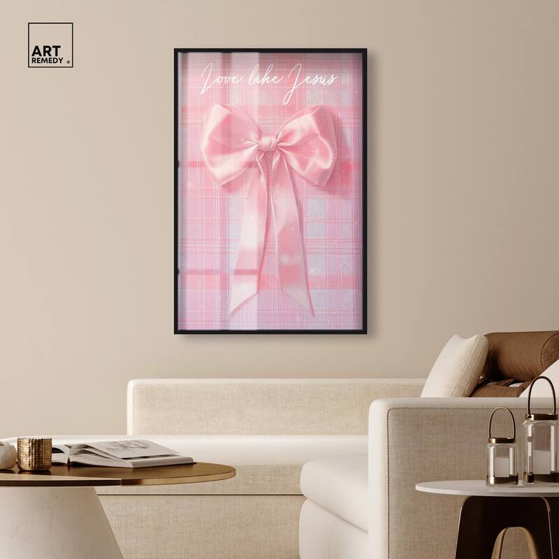 Love Like Jesus Bow Shadowbox by Art Remedy