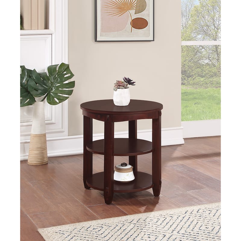 Lane End Table - Espresso