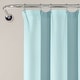 preview thumbnail 12 of 15, Lush Decor Tulle Skirt Colorblock Shower Curtain