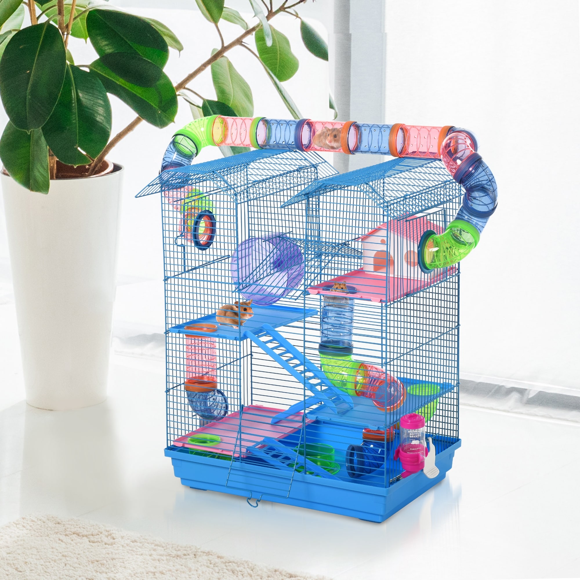 Hamster cage deals on wheels