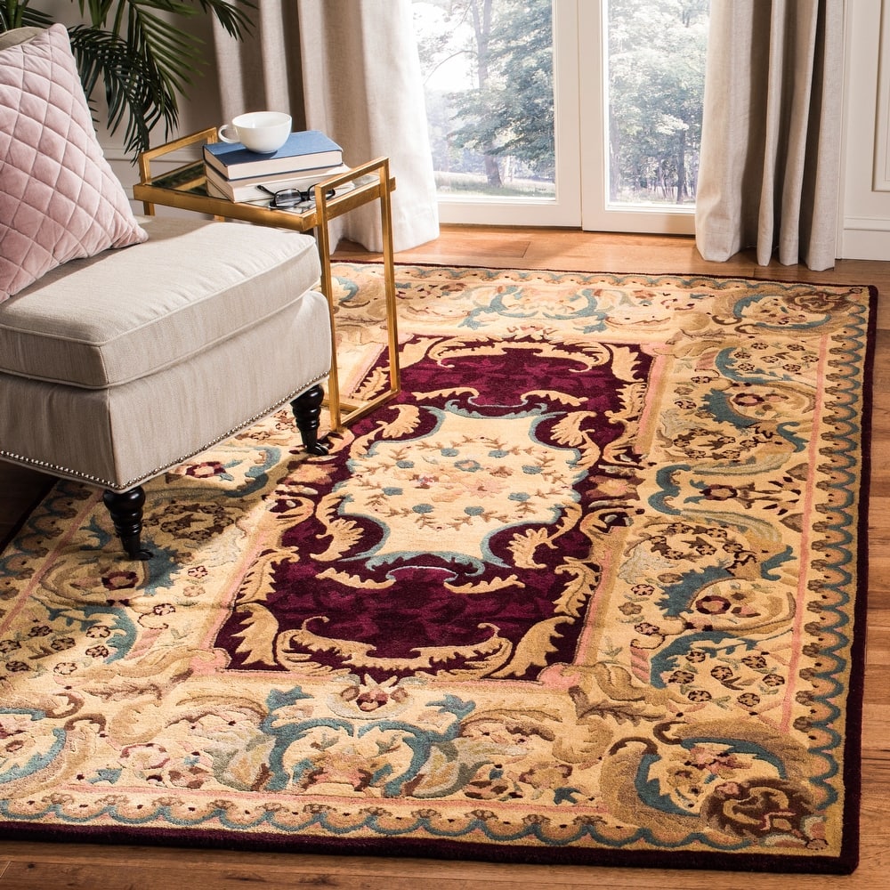SAFAVIEH Handmade Empire Lydianne Traditional Oriental Wool Rug