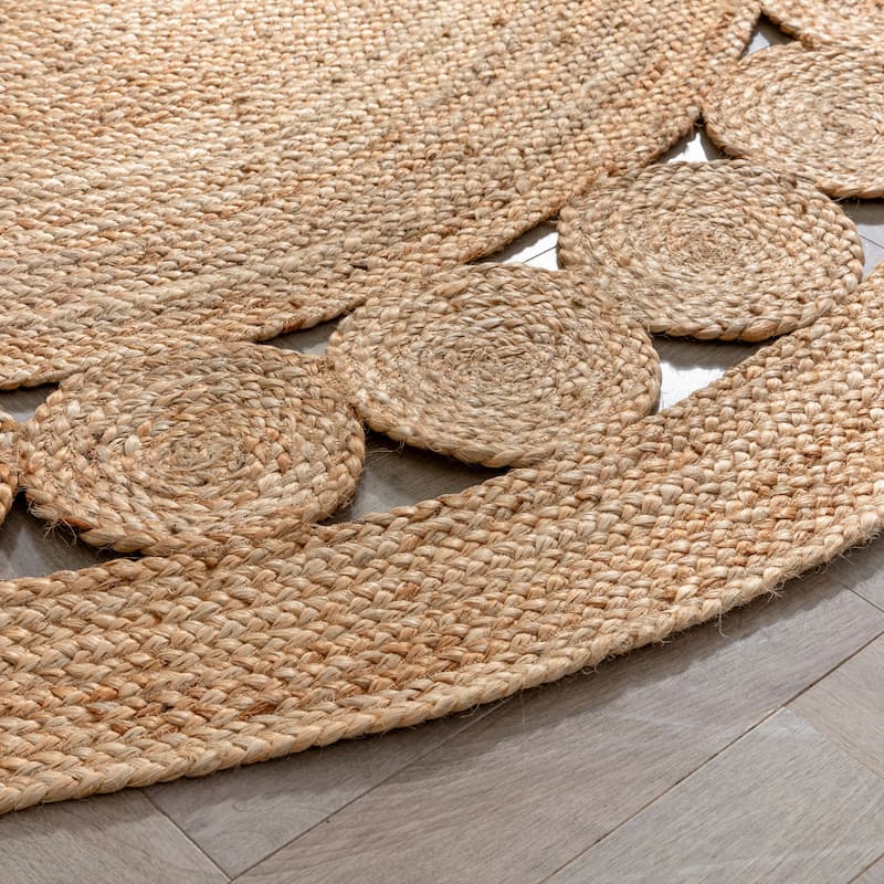 Well Woven Eva Oleana Moroccan Jute Hand-Woven Area Rug