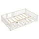 preview thumbnail 107 of 159, Wood Floor Bed with Safety Guardrails and Door