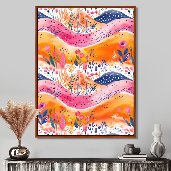 アートポスター　OAK　Art Frame　Pink × Overlap Pink Vibes Only | Framed Print or Poster Wall Art | 41 Orchard